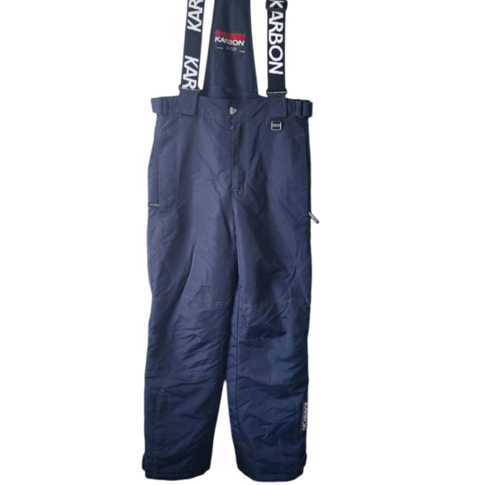 Karbon Bib Mens Navy Blue Snow/ski Pants Size L